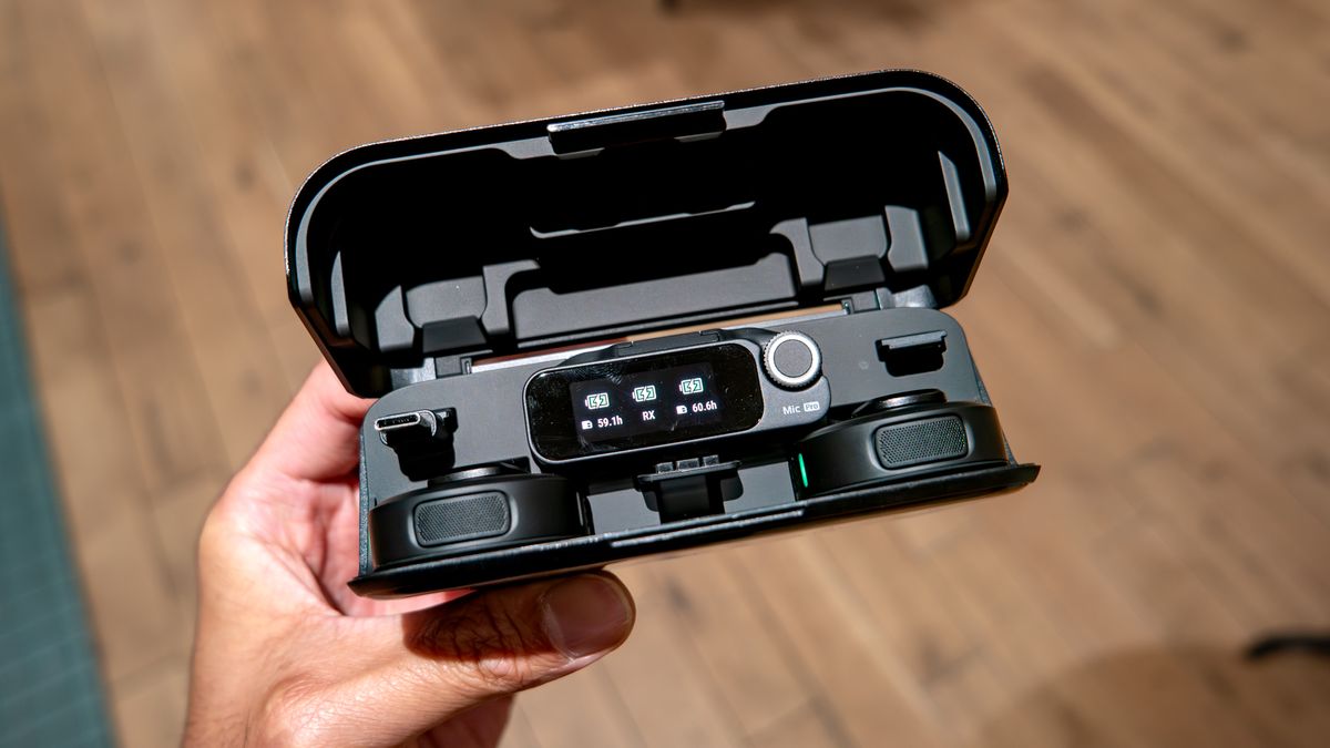 Insta360 Mic Pro used with iPhone.