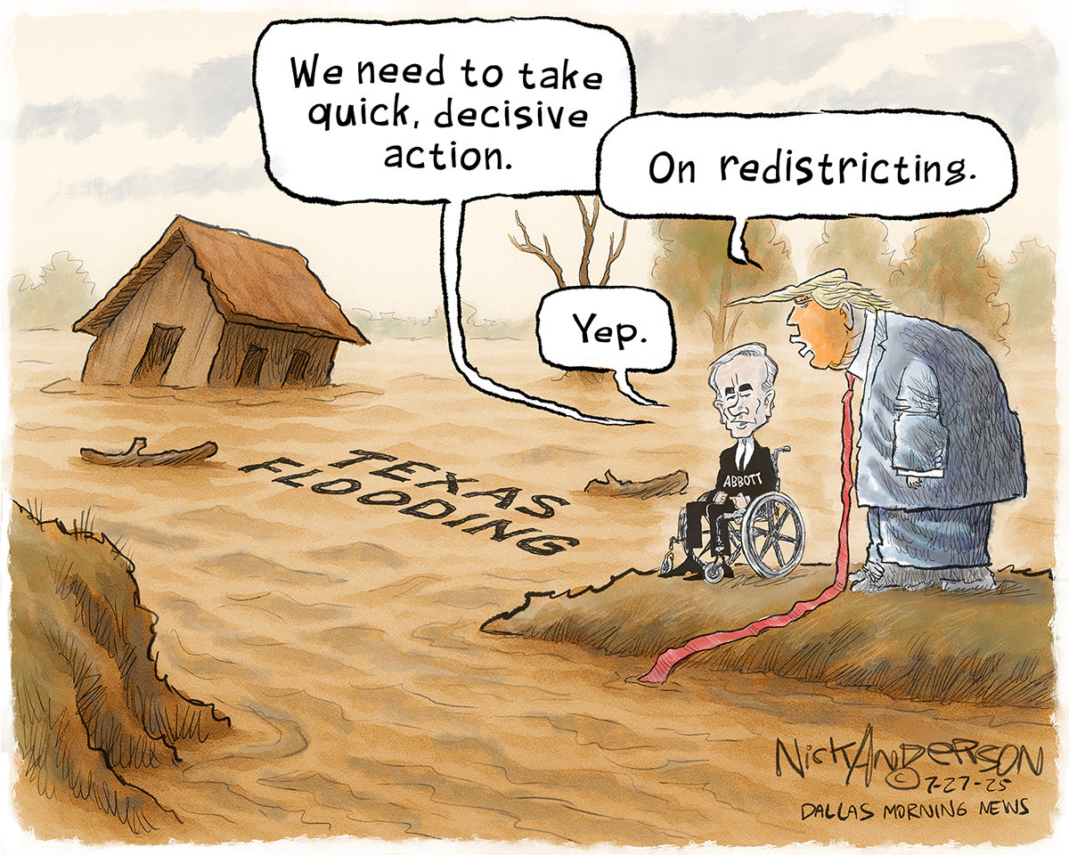 Political cartoon
