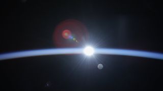 Sunrise in Space