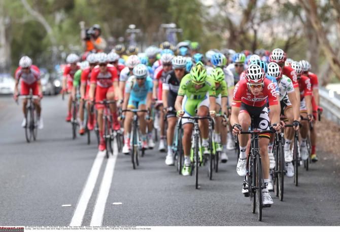 Lotto-Belisol wind things up in support of Andre Greipel.