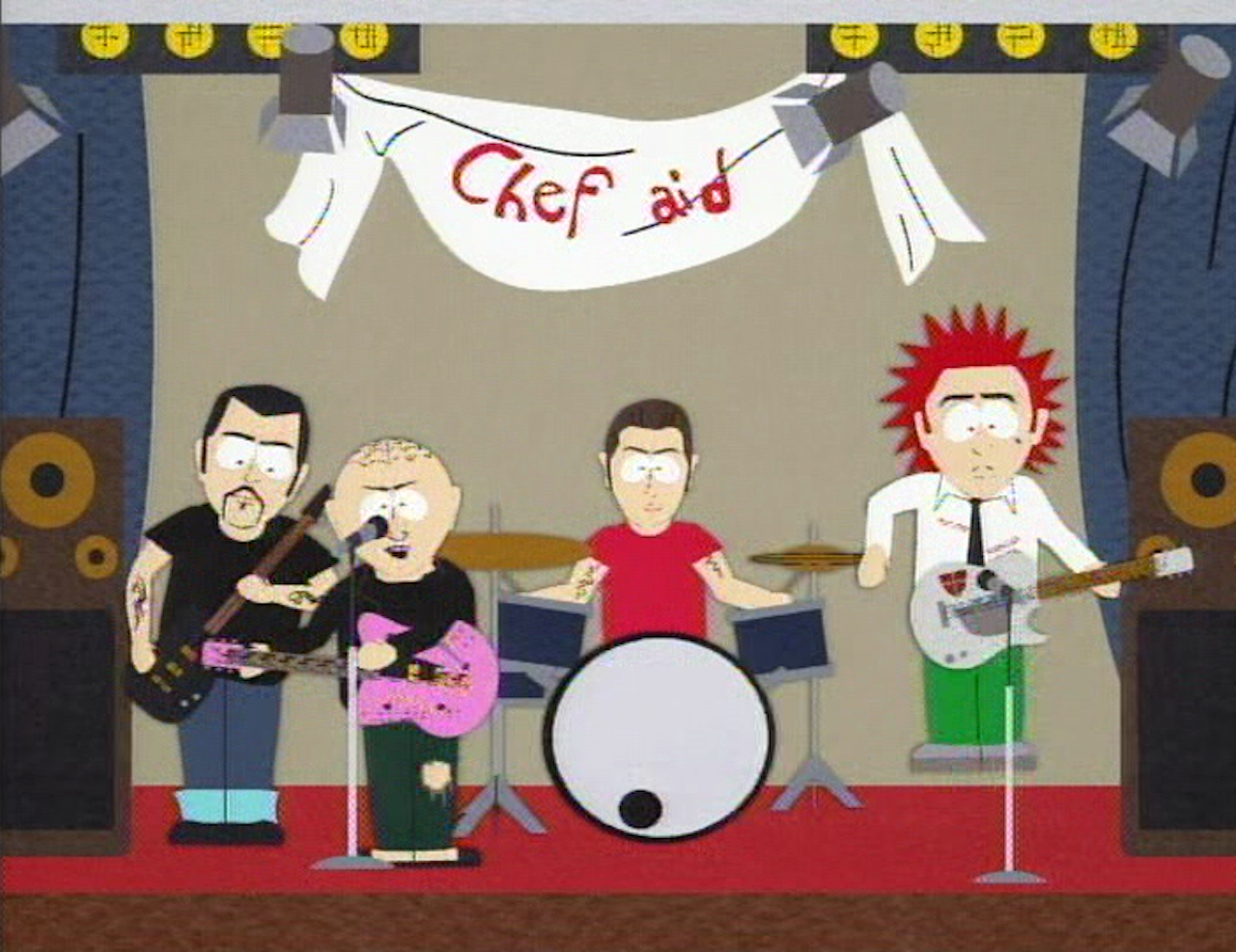 Rancid performed the song Brad Logan