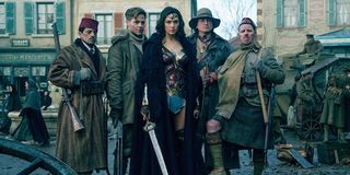 Wonder Woman with Steve, Sameer, Charlie and Chief