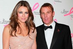 Elizabeth Hurley & Shane Warne - The Breast Cancer Research Foundation Hot Pink Party - Elizabeth Hurley - Marie Claire - Marie Claire UK