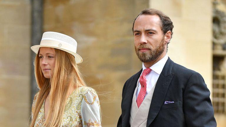 James Middleton’s and wife Alizee