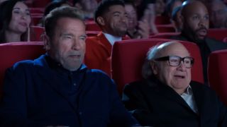Arnold Schwarzenegger and Danny DeVito in Super Bowl Ad for State Farm Insurance
