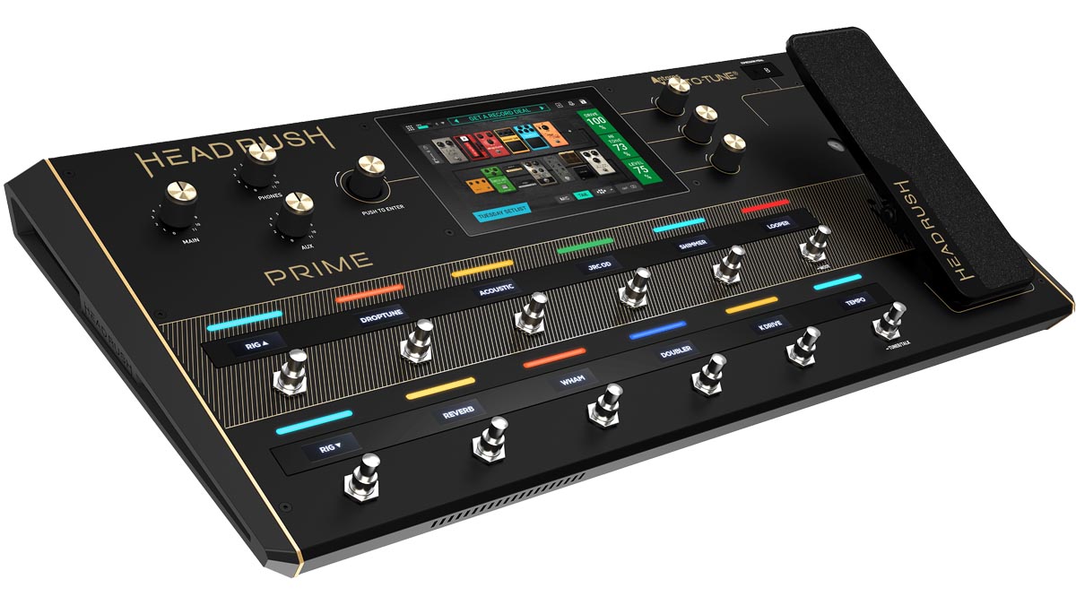 Headrush Unveils Prime “the Most Powerful Versatile And Realistic Sounding Floorboard Fx