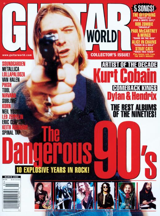 Guitar World Magazine Covers Gallery: Every Issue from 1994 to 2000 ...