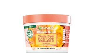 an image of Garnier glowing lengths pineapple hair food