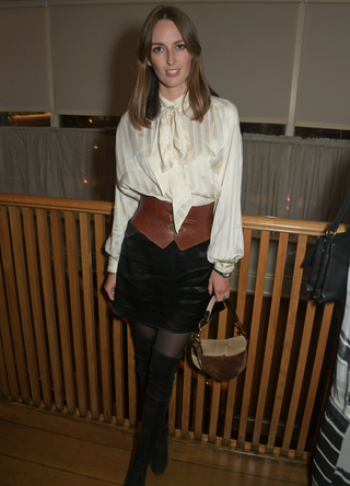 Lady Alice Manners attends a VIP dinner to celebrate the launch of 'The Body Cream' by Augustinus Bader at George Club on October 9, 2019 in London, England