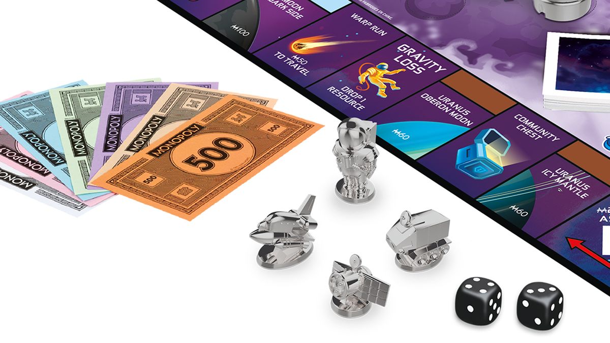 Hasbro has launched the Space Capsule collection of board games, including Battleship Outer Space, Monopoly Space and Trouble: On the Moon Edition. The games are available exclusively at Target.