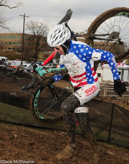 Charles Townsend (USA) lost ground early and could not claw his way back to the front