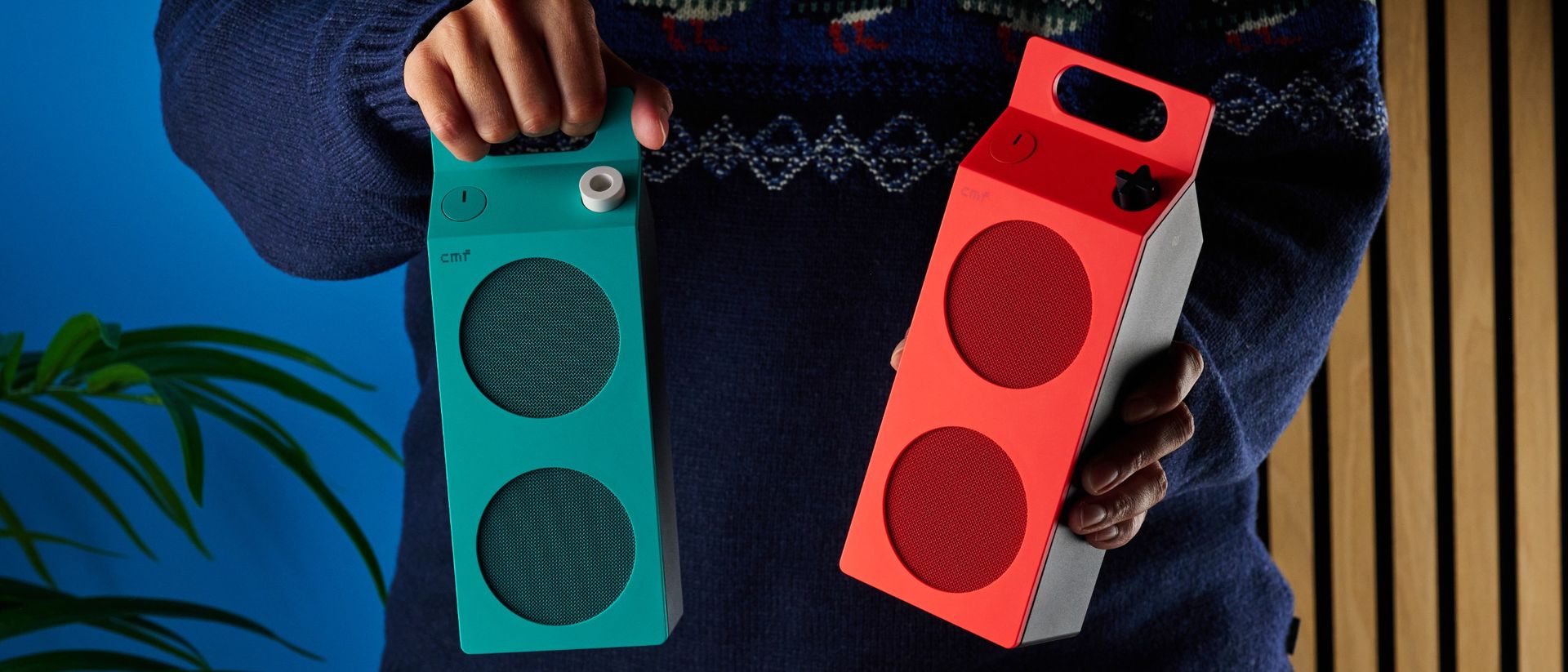 I tested the milk-carton shaped CMF Speaker M — and its sound is anything but skim