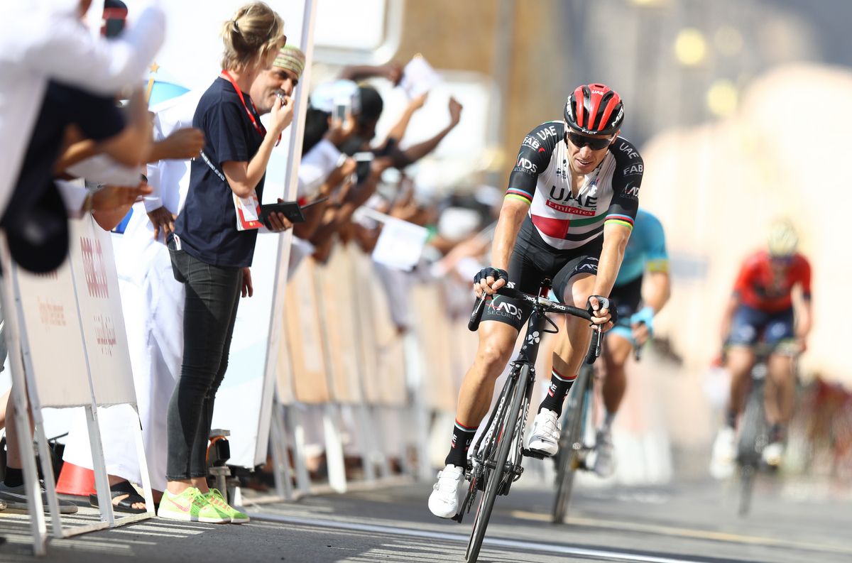 Second place for Rui Costa (UAE Team Emirates)