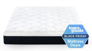 The Zinus Cool Comfort Mattress on a white background