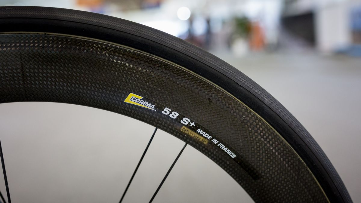 Sanchez runs deep carbon Corima S+ 58 wheels