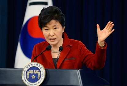 South Korean President Park Geun-hye.