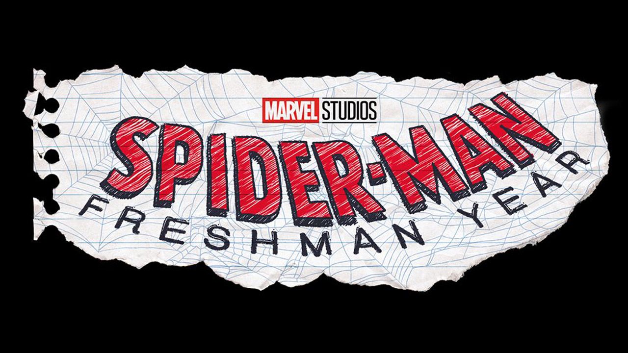 The official artwork for the Spider-Man Freshman Year Disney Plus show