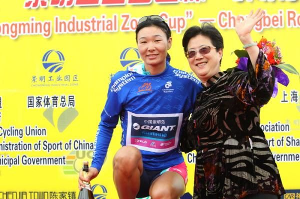 Best Asian rider Lang Meng (China-Chongming Giant Pro Cycling)