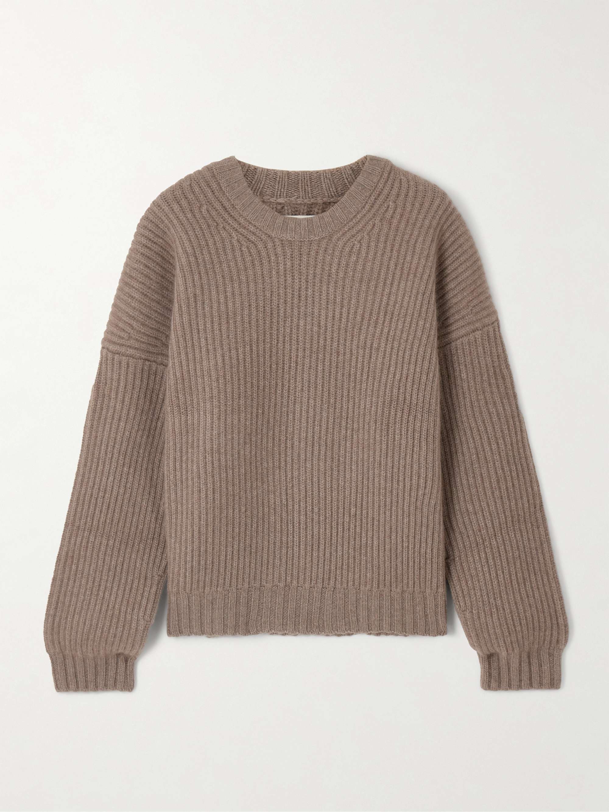 Manuela Ribbed Cashmere Sweater