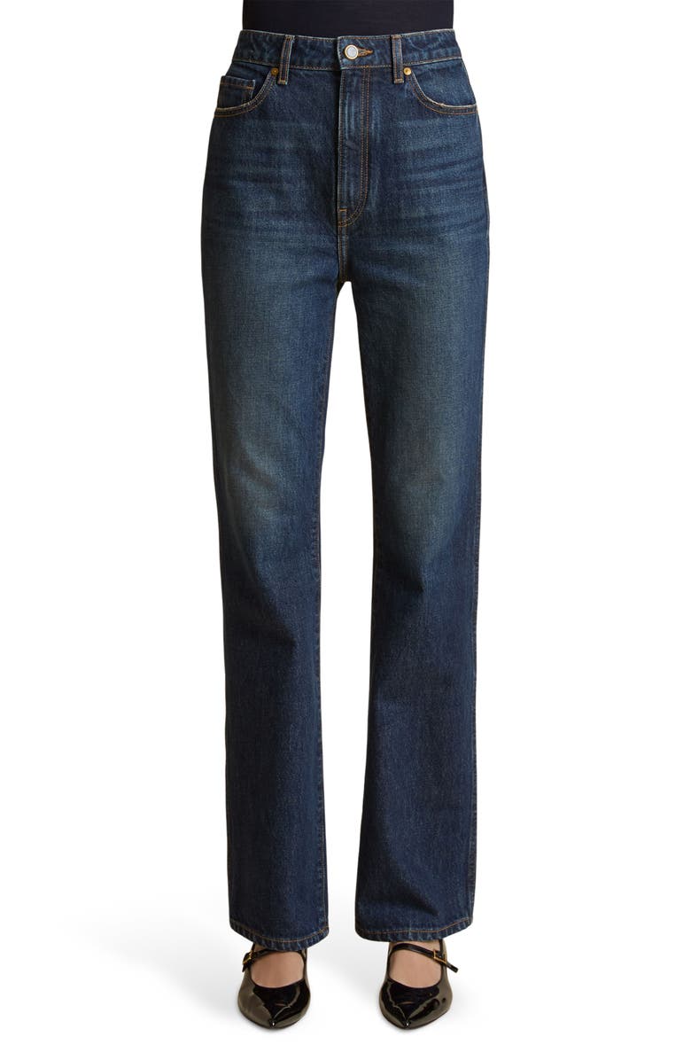 Danielle High Waist Straight Leg Jeans