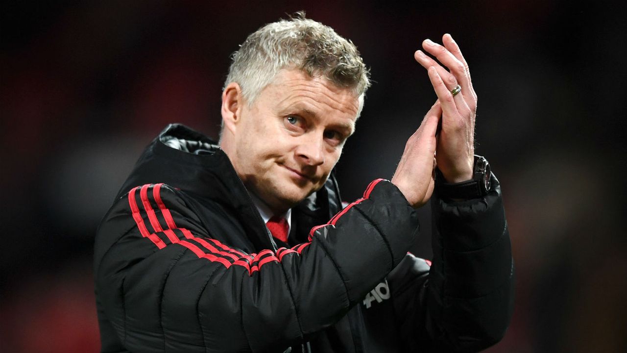 Manchester United manager Ole Gunnar Solskjaer 