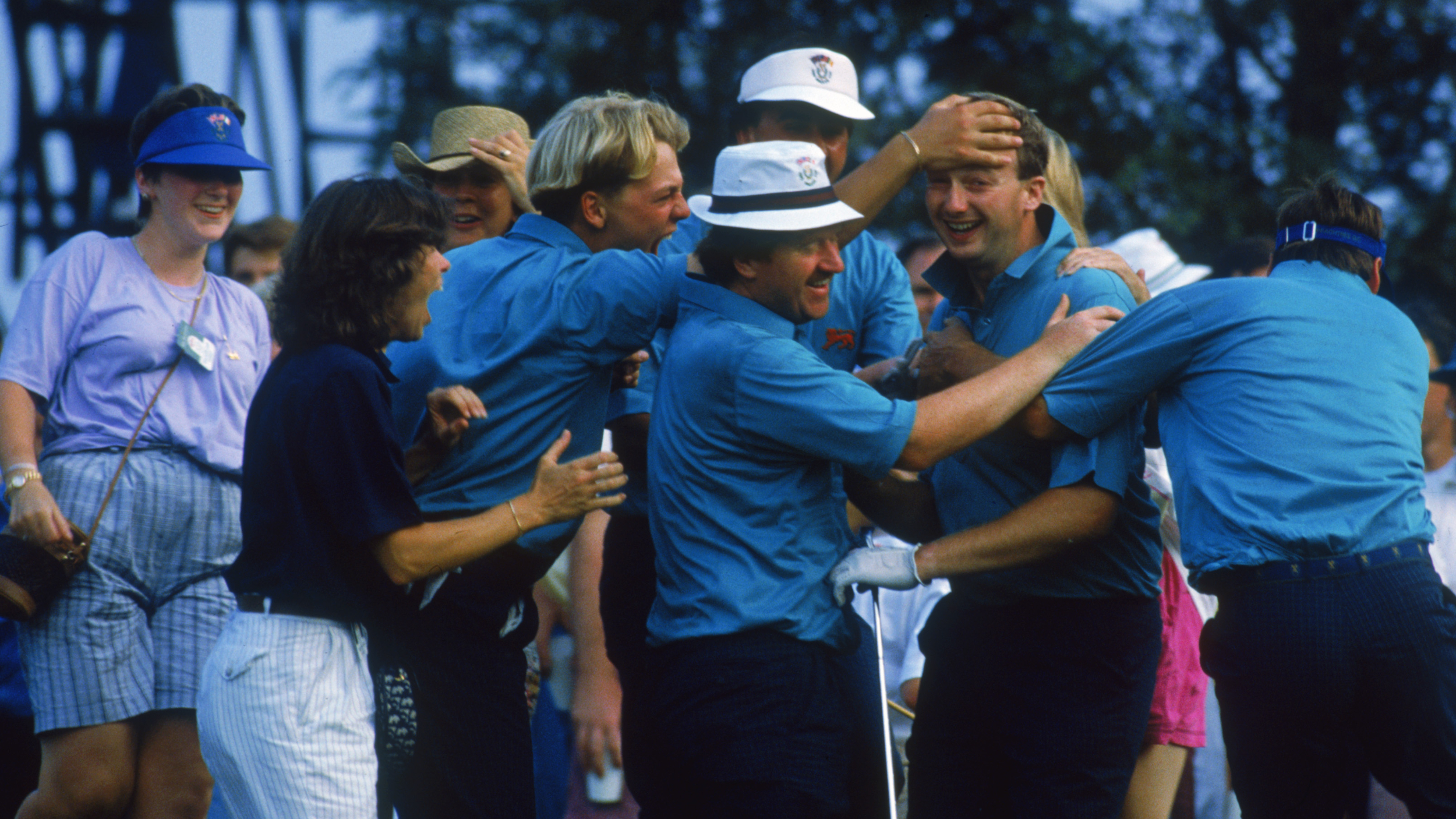 The 1989 Great Britain &amp; Ireland Walker Cup team 