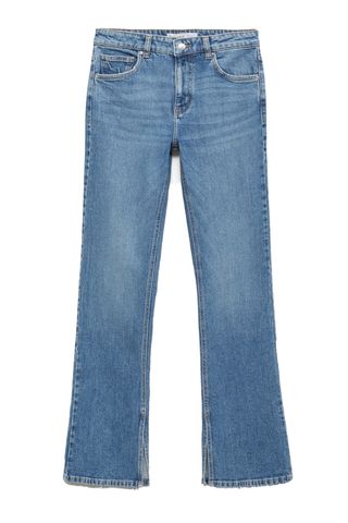 Elle Split Hem Flare Leg Jeans