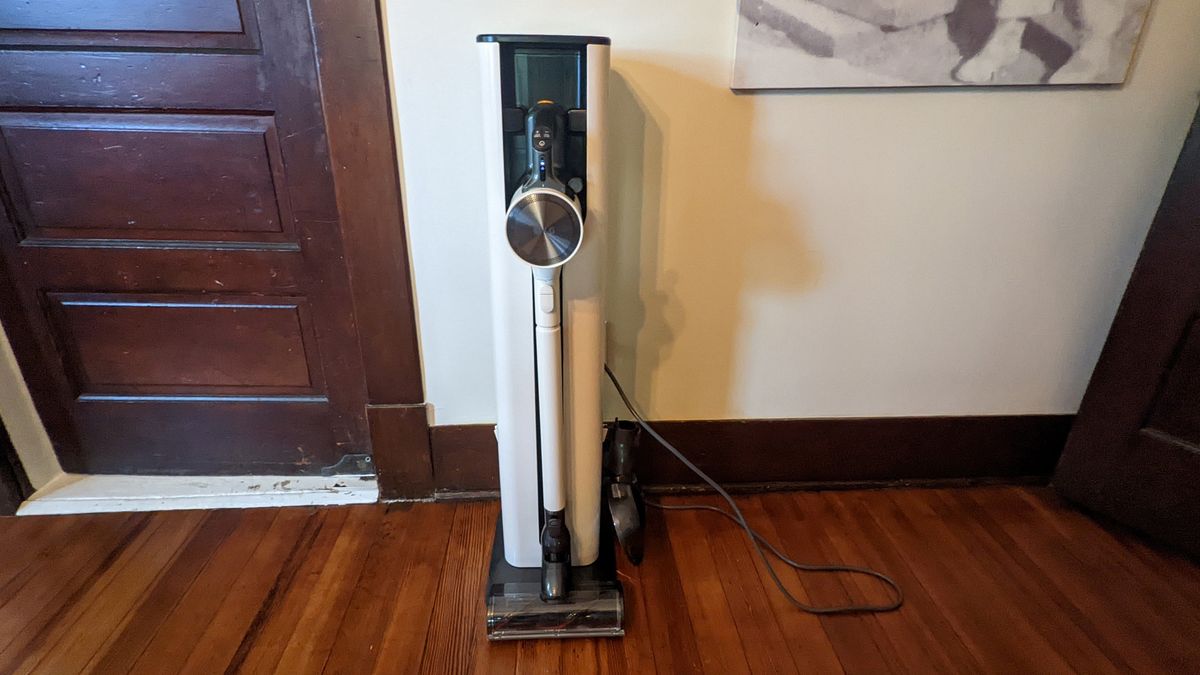 LG CordZero All in One Auto Empty Cordless Stick Vacuum review TechRadar