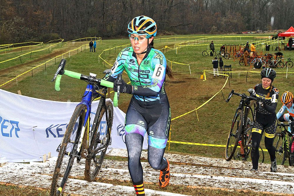The bikes start to get heavy with mud.