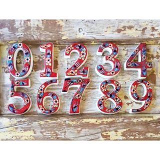 Handmade Ceramic House Numbers