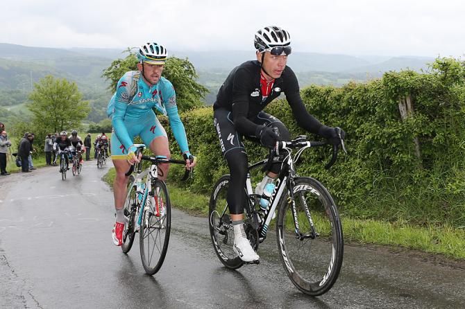 Tony Martin held on fast to the front group