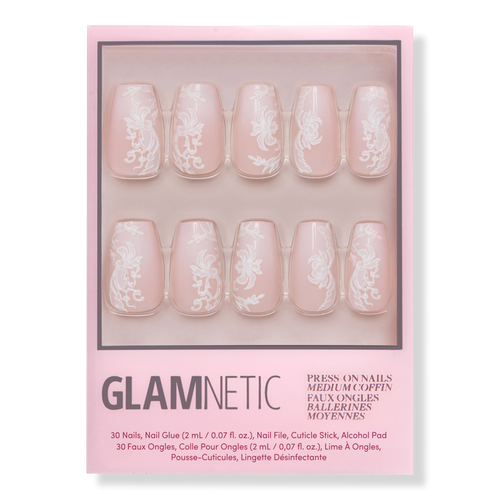 Lace Blush Press-On Nails