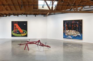 :Installation view, ‘Angel Otero. That First Rain in May,’ Hauser & Wirth West Hollywood 29 May– 24 August 2024 ©Angel Otero. Courtesy the artist and Hauser & Wirth