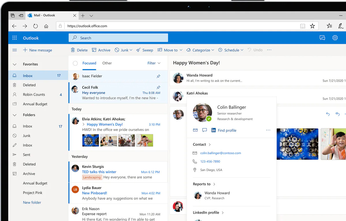 microsoft outlook online