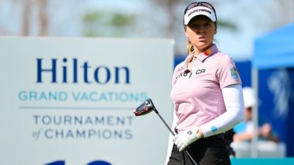 Brooke Henderson at the Hilton Grand Vacations Tournament of Champions on the LPGA