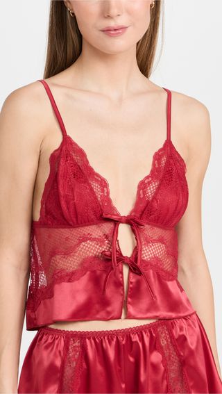 Lucille Camisole Red