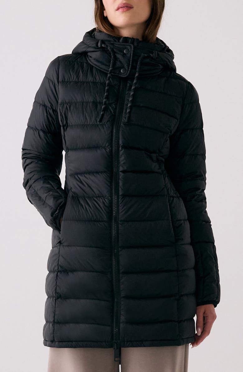 Claudia Hooded Packable Down Jacket