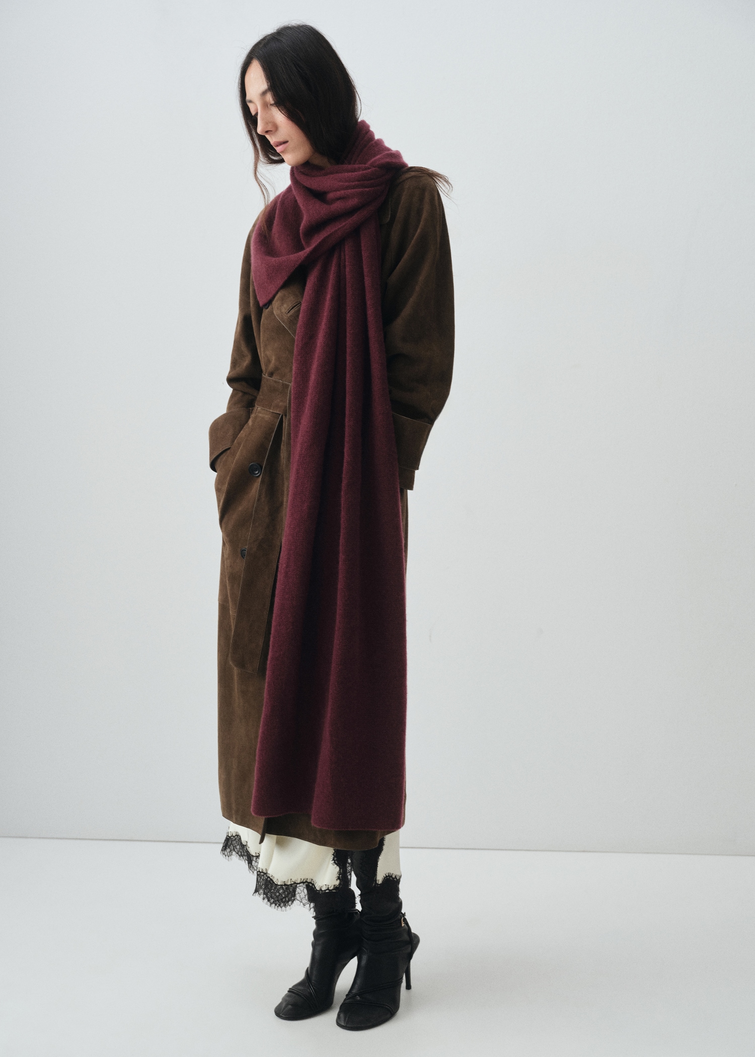 100% Cashmere Scarf - Women | Mango United Kingdom