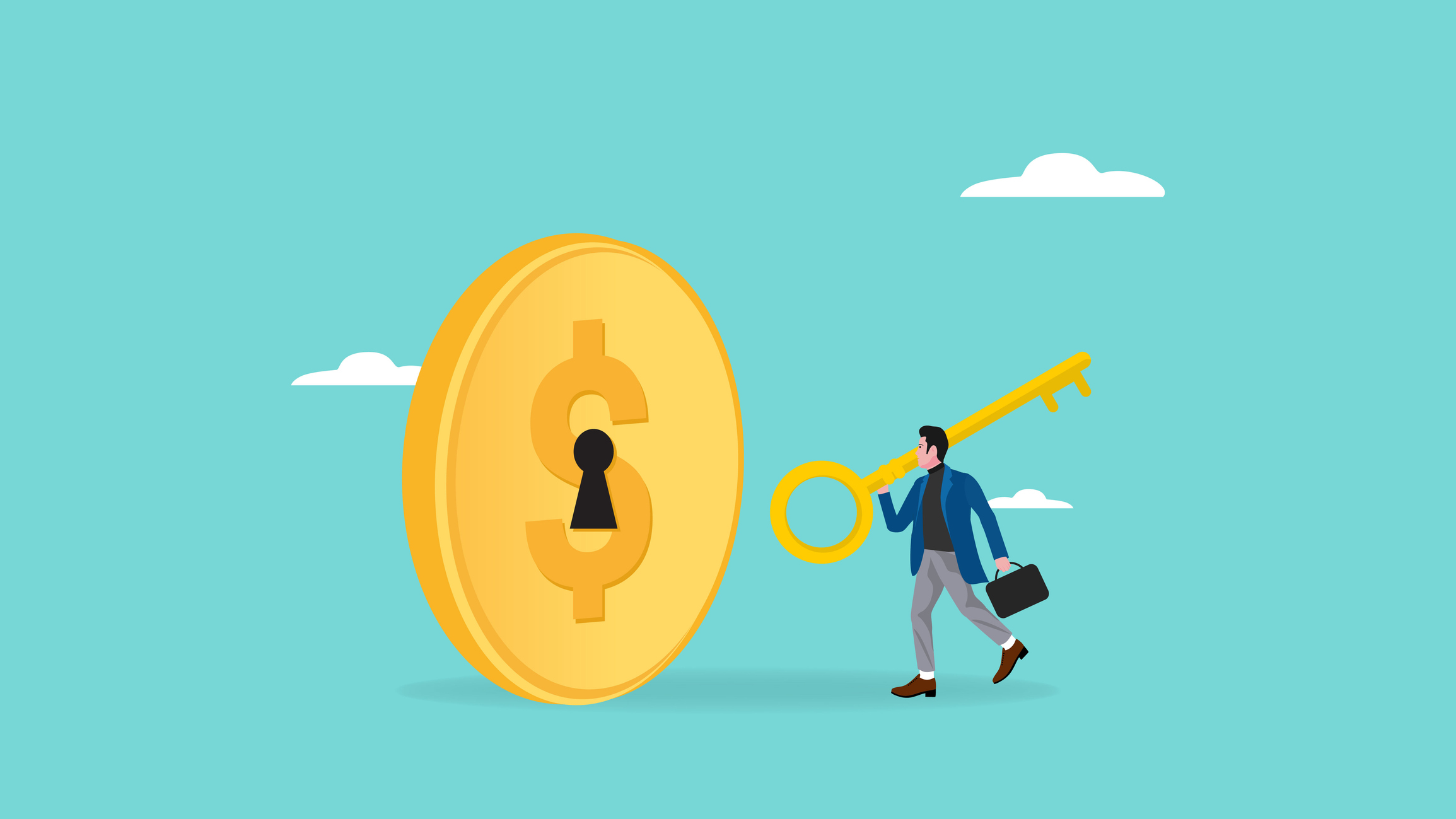 a man unlocking his savings potential