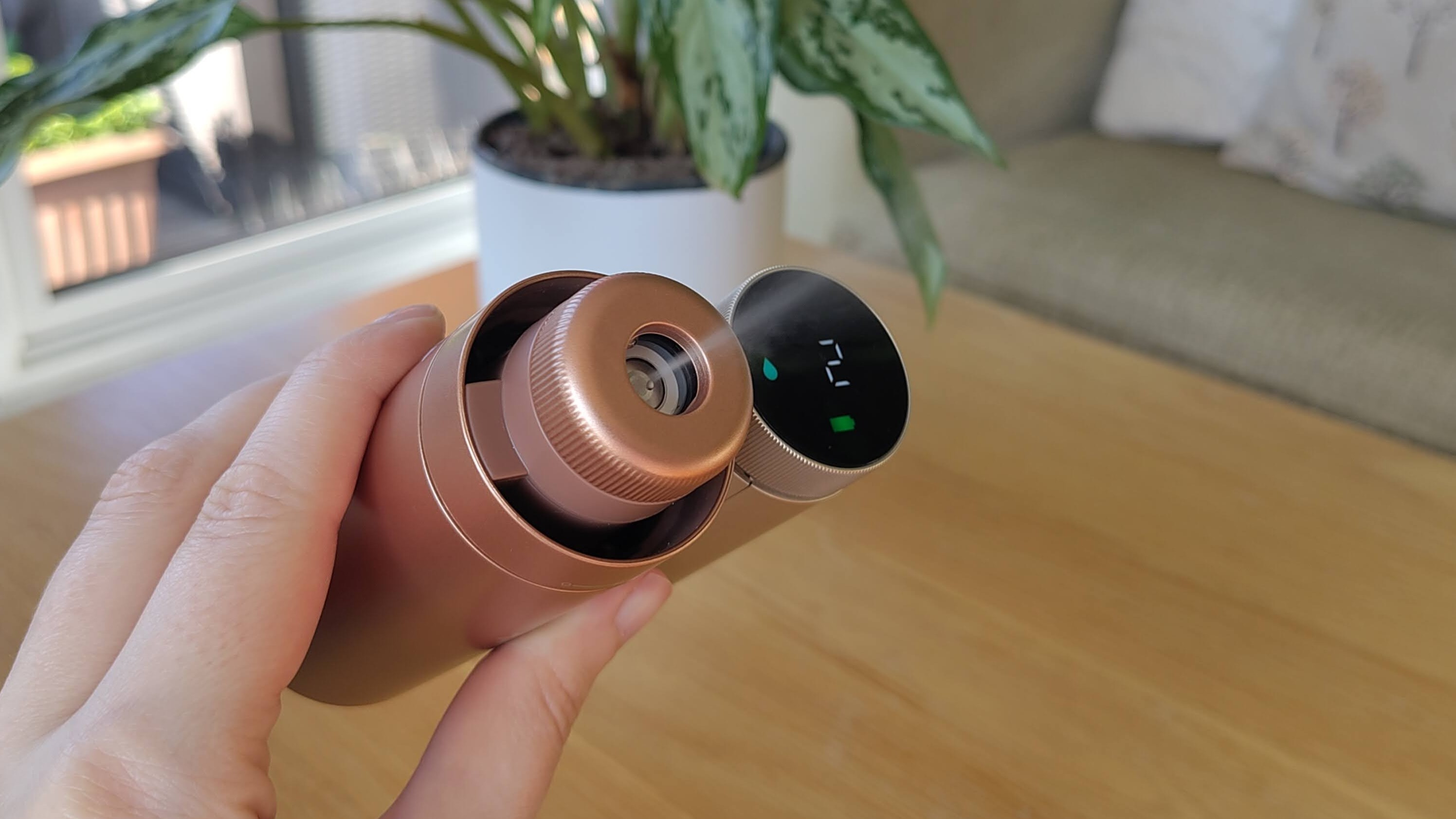 Shark ChillPill fan emitting mist