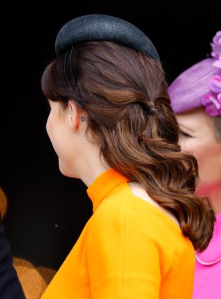 Princess Eugenie attends a National Service of Thanksgiving to celebrate the Platinum Jubilee of Queen Elizabeth II at St Paul's Cathedral on June 3, 2022