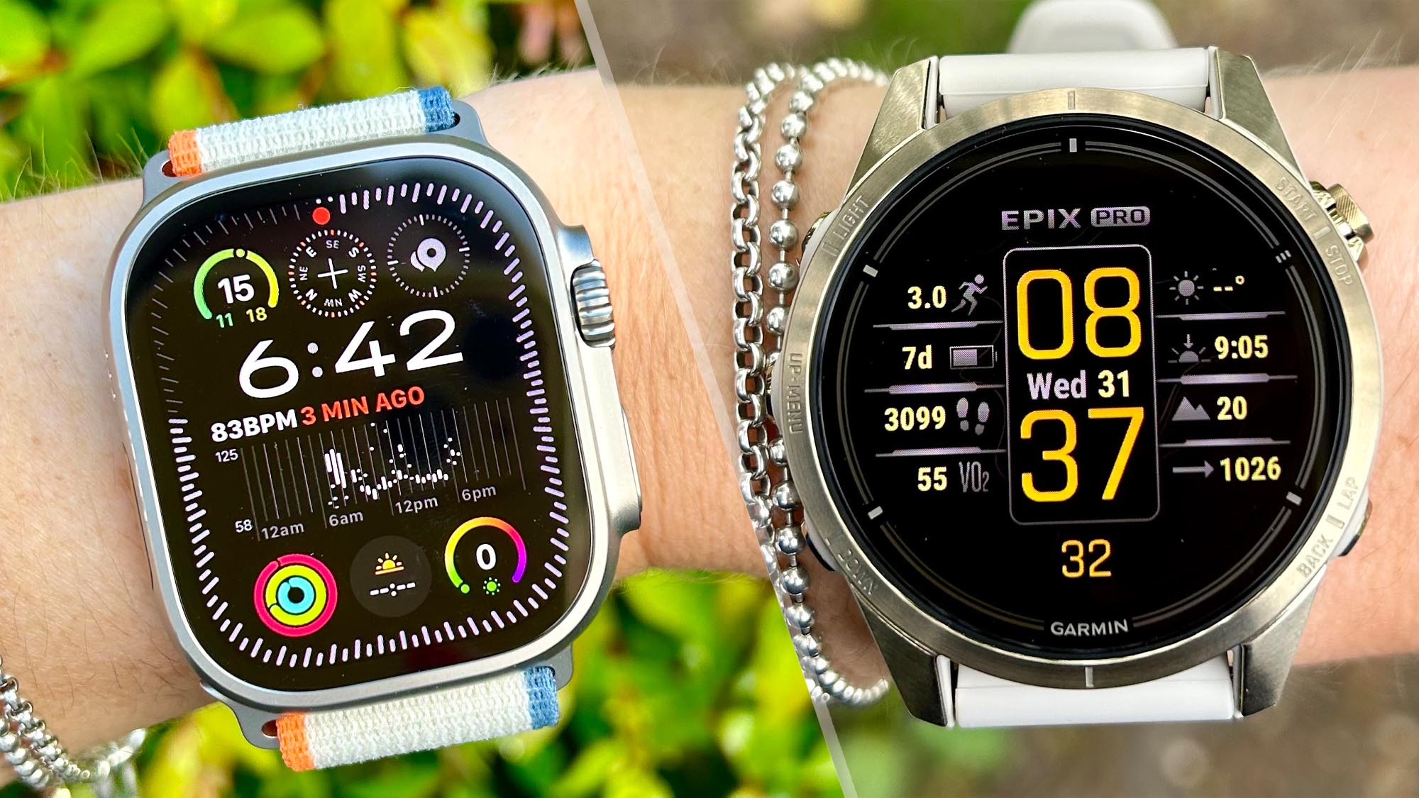 Apple Watch Ultra 2 vs. Garmin Epix 2 — which is best?