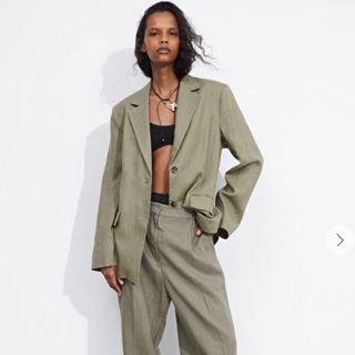 Sage green blazer