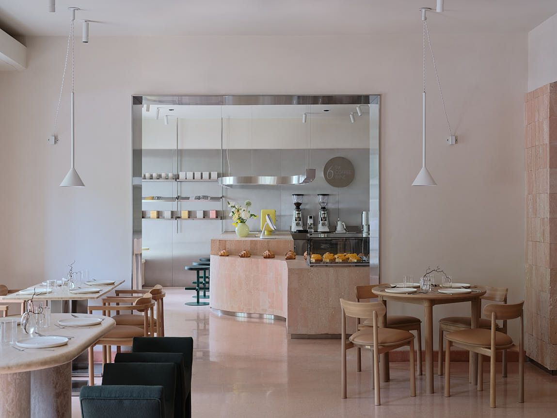 Six Coffee + Wine in Almaty is a playful study in contrasts | Wallpaper*