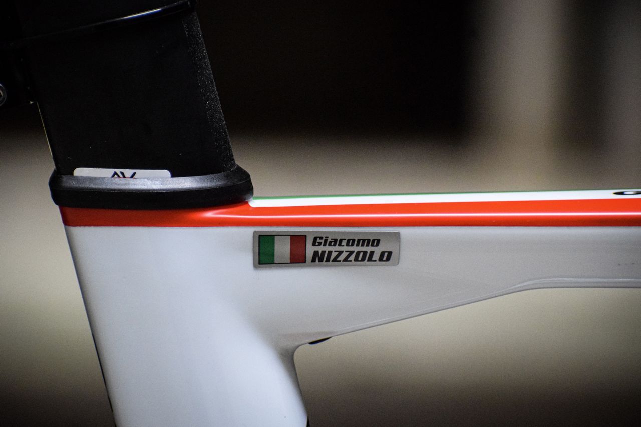 Giacomo Nizzolo's custom BMC Timemachine Road
