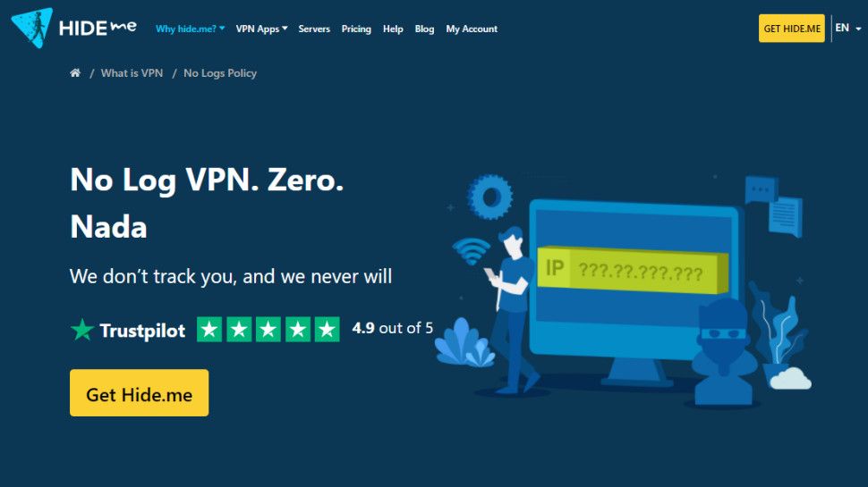 Recenzja VPN hide.me — brak zasad rejestrowania
