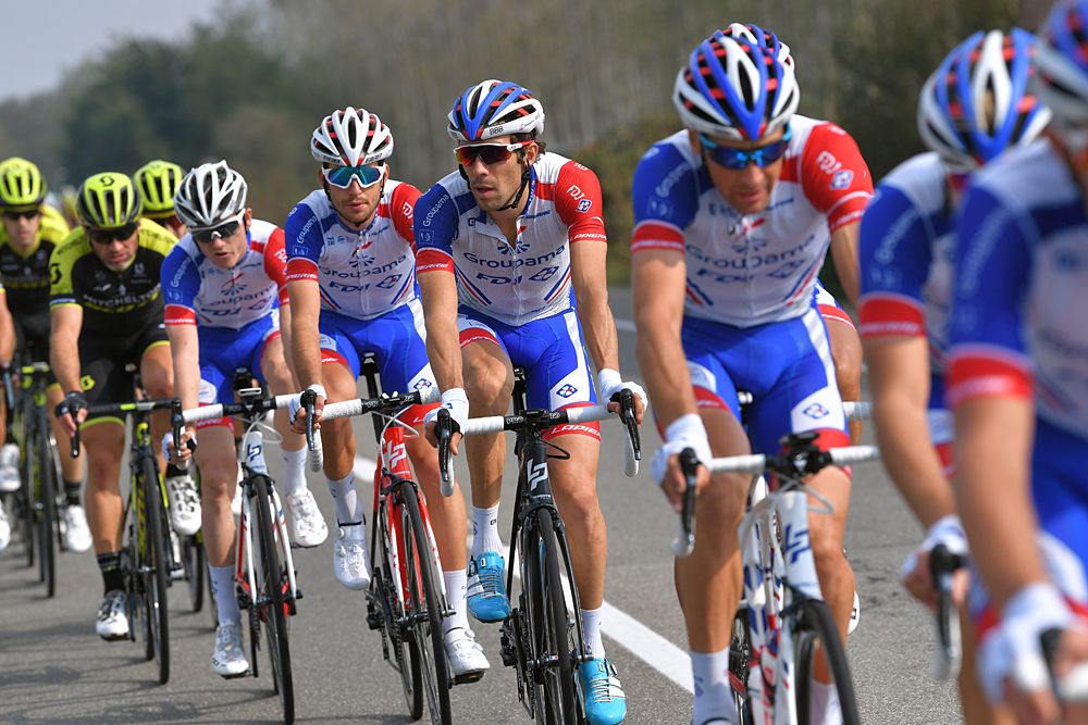 Groupama-FDJ work for Thibaut Pinot at Milano-Torino