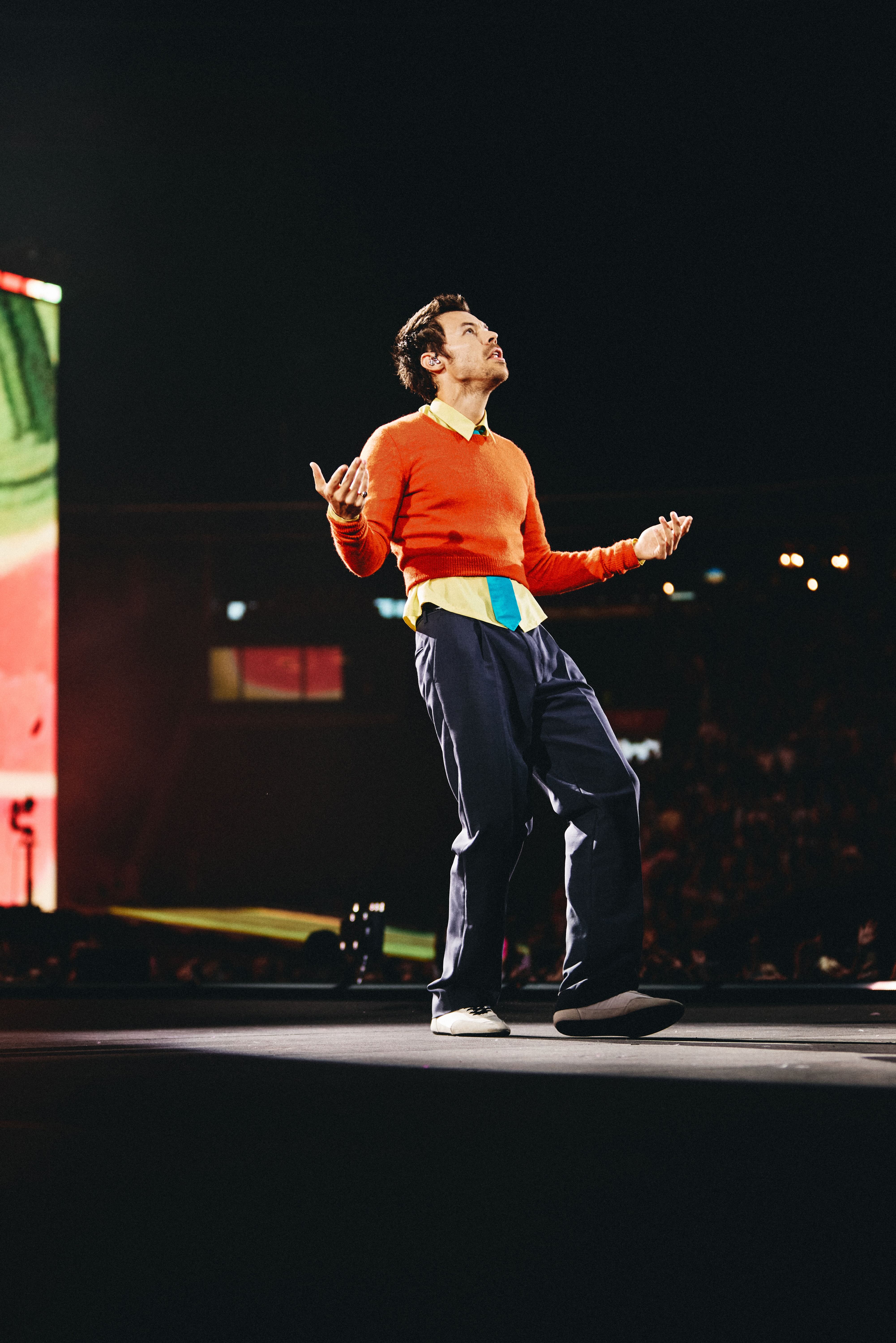 Harry Styles on the Together, Together tour