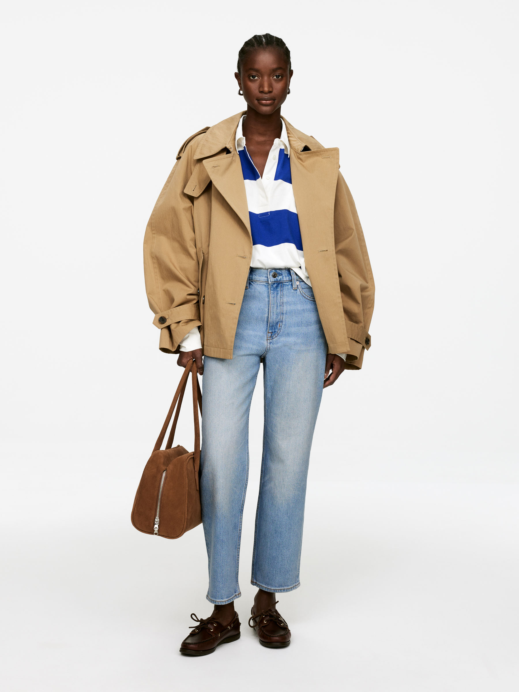 Jade Cropped Slim Jeans – Blue – Women – Arket Gb