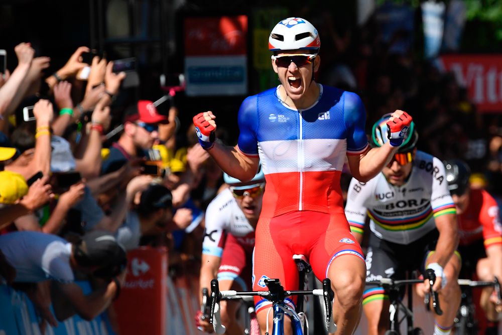 Arnaud Demare wins stage 4 at the Tour de France
